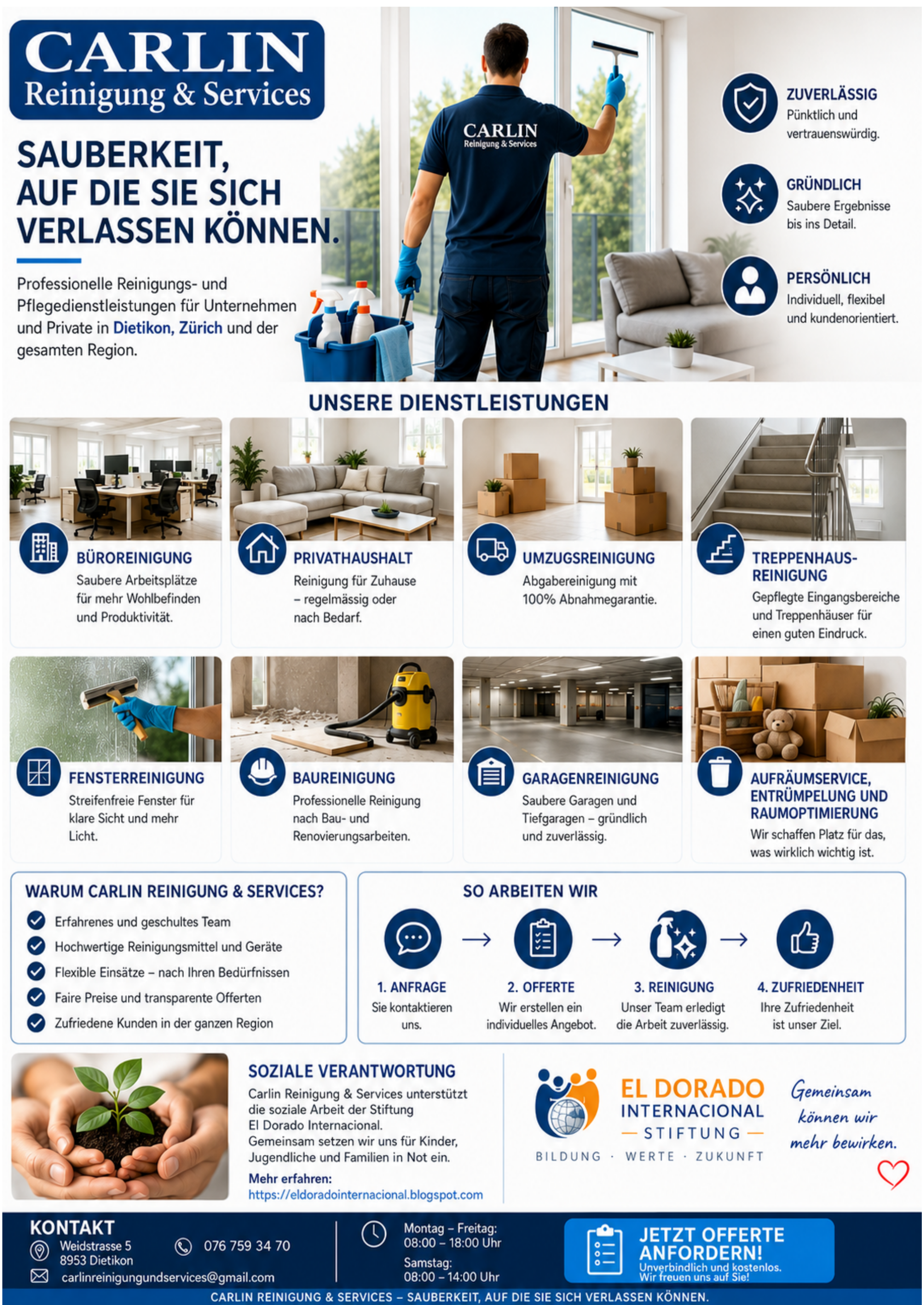 Carlin Reinigung & Services – Reinigungsdienstleistungen